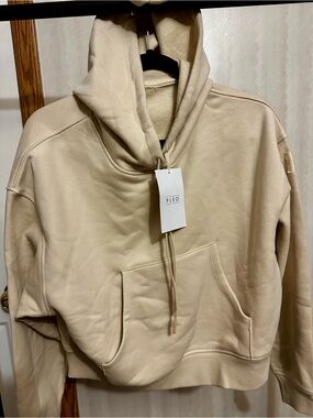 Fleo Cream Crewneck Hoodie